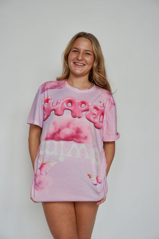 Bubblegum Babe Cover up Tee